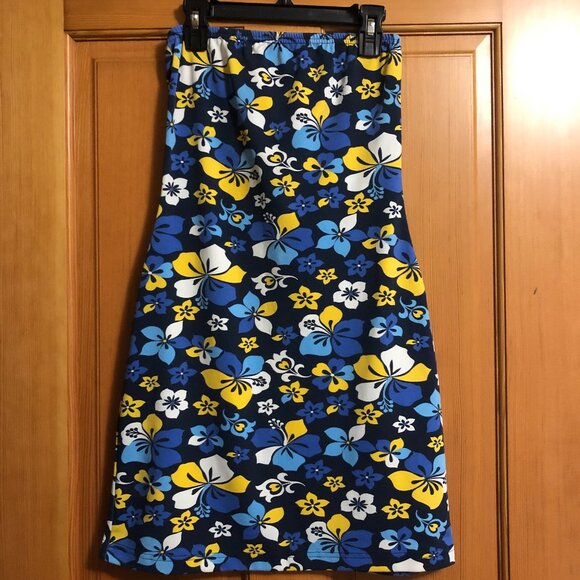Miken Vintage Y2K Hawaiian Sundress Swim Coverup, Small - Picture 1 of 5